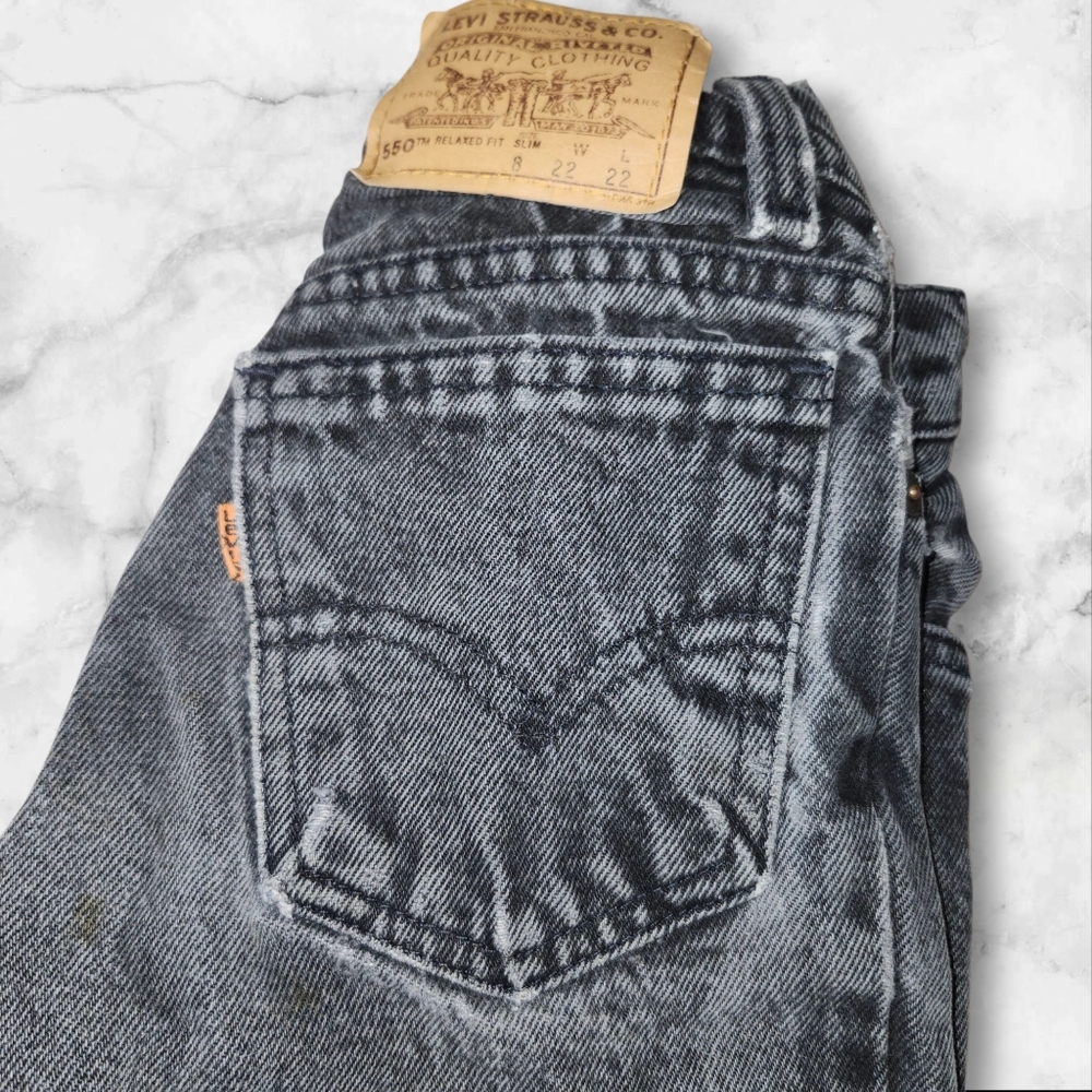 Vintage Kids Levis Jeans - Picture 5 of 8
